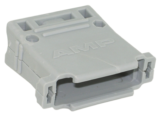 TE Connectivity Amplimite HD-20 Series Thermoplastic Right Angle, Straight D Sub Backshell, 25 Way