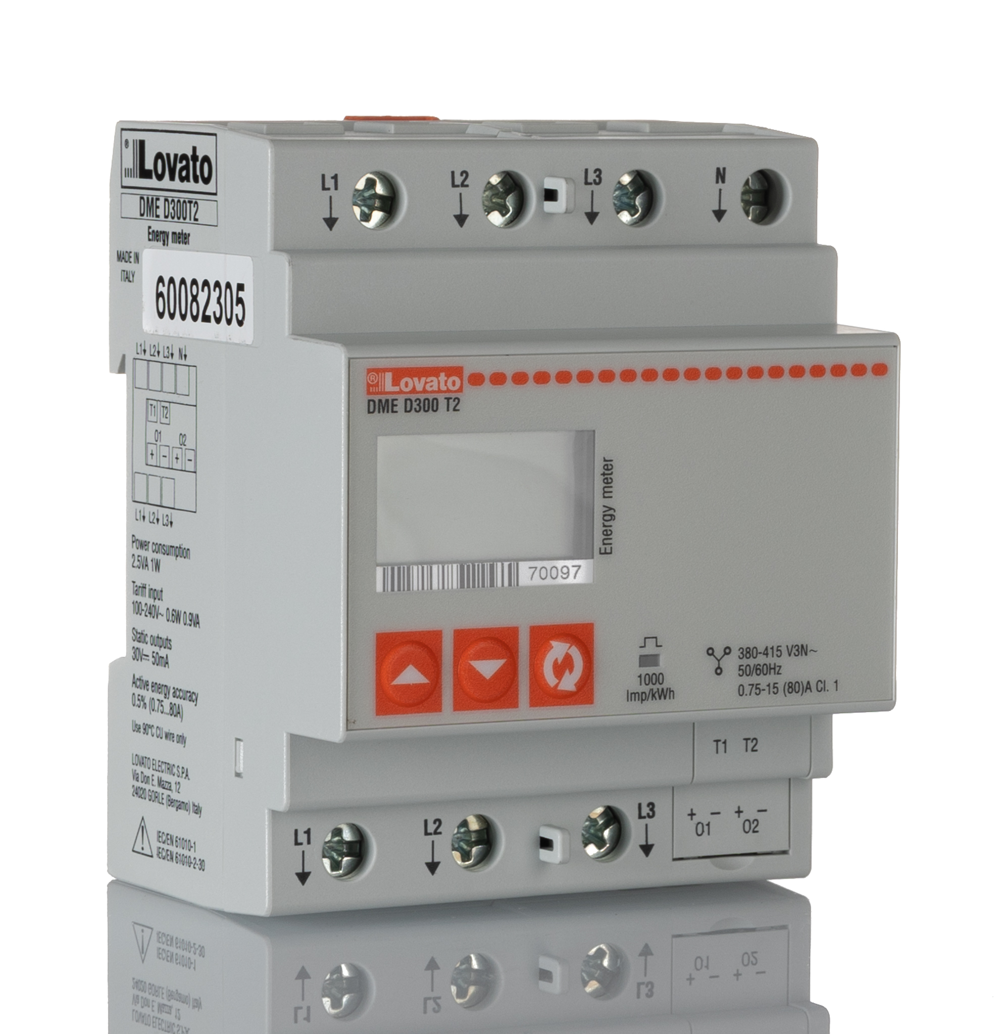 Lovato 3 Phase LCD Energy MeterEnergy Meter