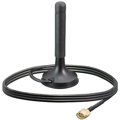 Linx ANT-8/9-MMG1-SMA-1 Whip Multi-Band Antenna with SMA Male Connector, ISM Band
