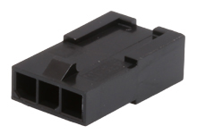 Molex Female Crimp Connector Housing, 3mm Pitch, 3 Way, 1 Row