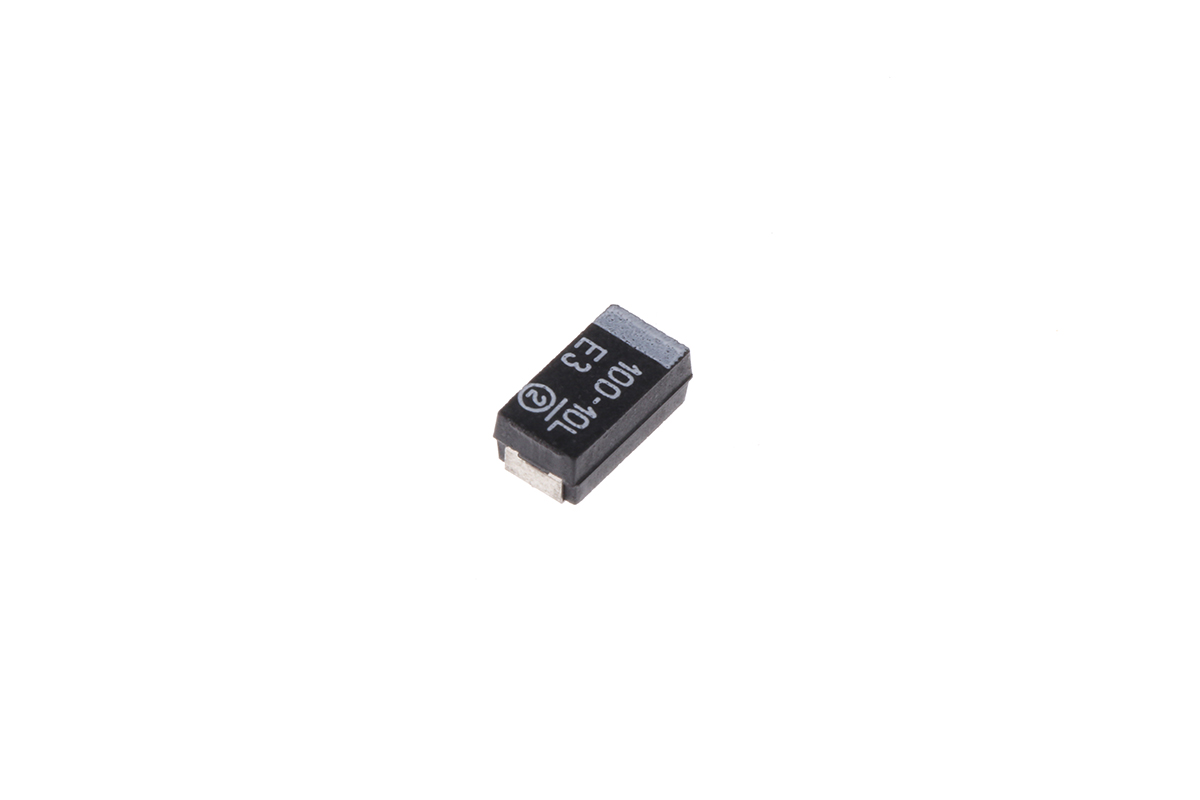 Vishay 100μF MnO2 Tantalum Capacitor 10V dc, TR3 Series
