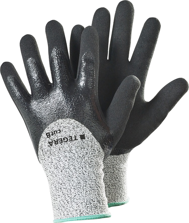 Tegera 441 Black, Grey High Performance Polyethylene, Nylon, Spandex Work Gloves, Size 11