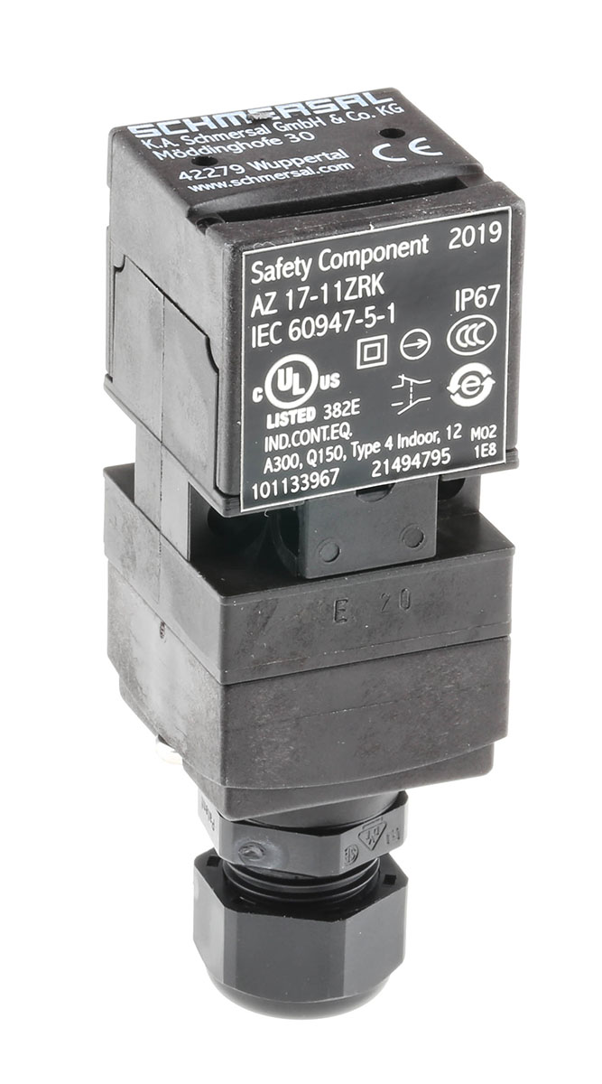 Schmersal AZ17 Safety Interlock Switch, 1NC/1NO, Keyed, Glass Fibre Reinforced Thermoplastic