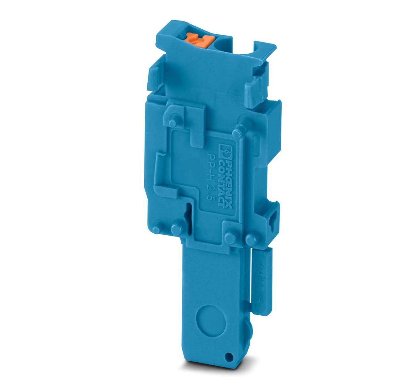 Phoenix Contact 3210101 5/1-M BU, PP-H 2 Series Blue, 4mm², Push In Termination