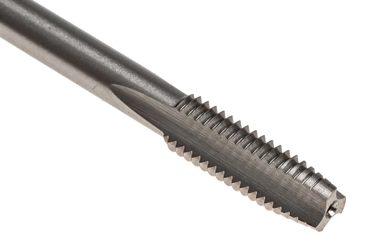 RS PRO Threading Tap HSS 3-Piece 1.25mm Pitch Metric Standard Hand Tap M8 Thread