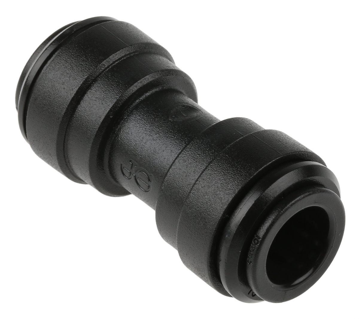 John Guest PM Series Straight Tube-to-Tube Adaptor, Push In 10 mm to Push In 10 mm, Tube-to-Tube Connection Style