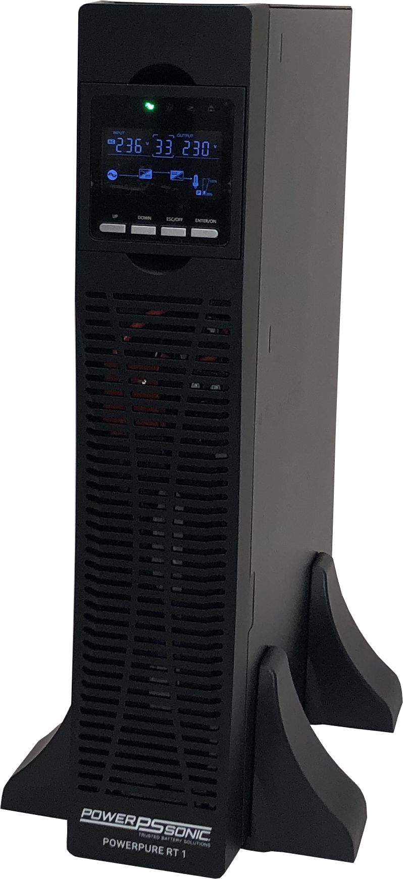 Power Sonic 200 V ac, 208 V ac, 220 V ac, 230 V ac, 240 V ac Input Rack Mount, Tower Uninterruptible Power Supply, 1kVA