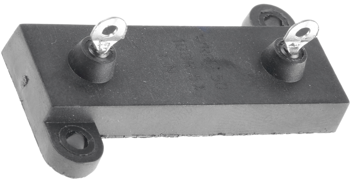 Vishay, 100Ω 50W Thick Film Chassis Mount Resistor RCH50S100R0JS06 ±5%