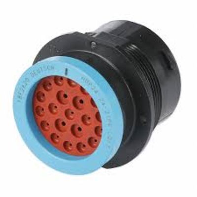 TE Connectivity Circular Connector, 21 Contacts, Cable, Panel, Plug, Male, IP67, DEUTSCH HDP Series
