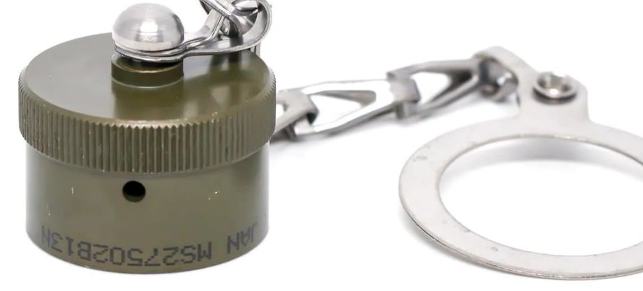 Amphenol India Sr I MIL-DTL-38999 Series I Female Circular Connector Dust Cap, Shell Size 15