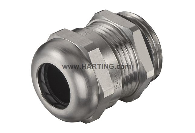 HARTING Cable Gland, Han CGM-M Series Thread Size M50, For Use With Connectors