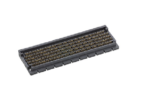 Molex Mirror Mezz Series Vertical Surface PCB Header, 699 Contact(s), 1.3 mm Pitch, 11 Row, Shrouded