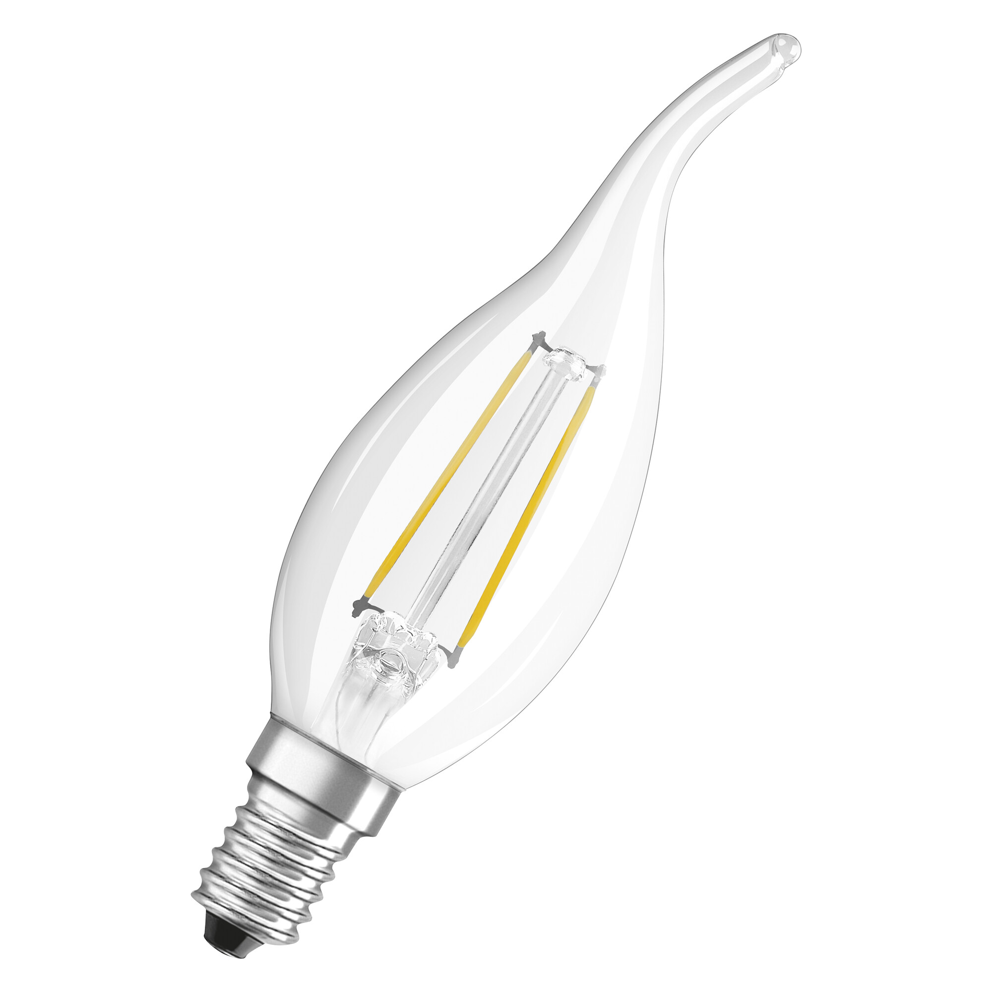 LEDVANCE LED Retrofit CLASSIC E14 LED Bulbs 2.5 W(25W), 2700K, Warm White, Candle shape