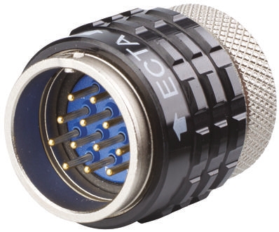 Amphenol Air LB Circular Connector, 7 Contacts, Cable, Standard Connector, Plug, Male, IP66, IP67, ECTA 133 Series