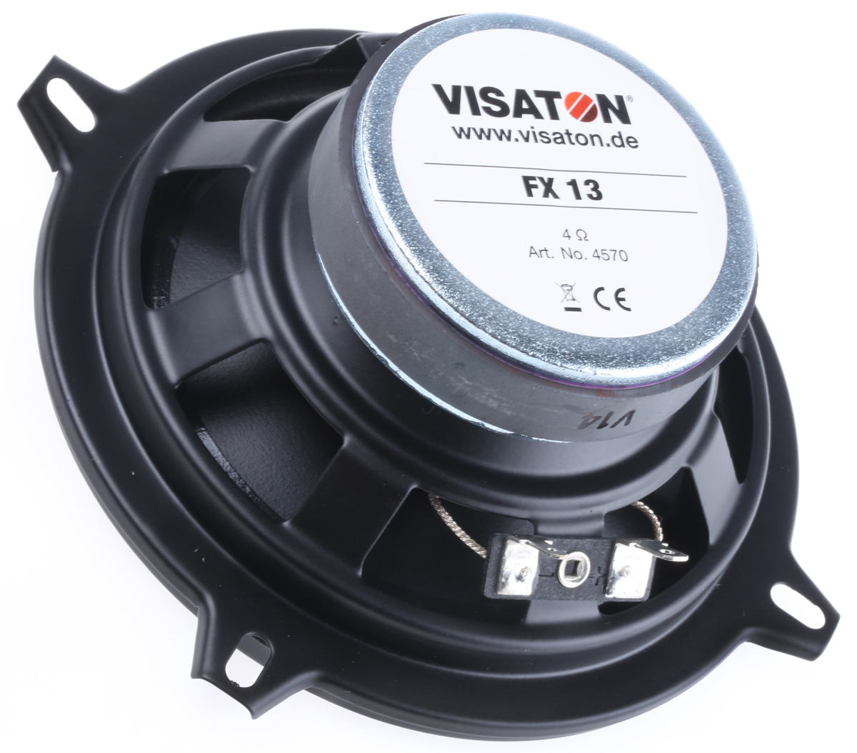 Visaton 129mm dia 30W nom Tweeter Speaker Driver, 4Ω, 60 Hz → 20 kHz