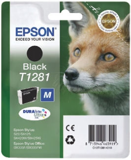 Epson T1281 Black Ink Cartridge