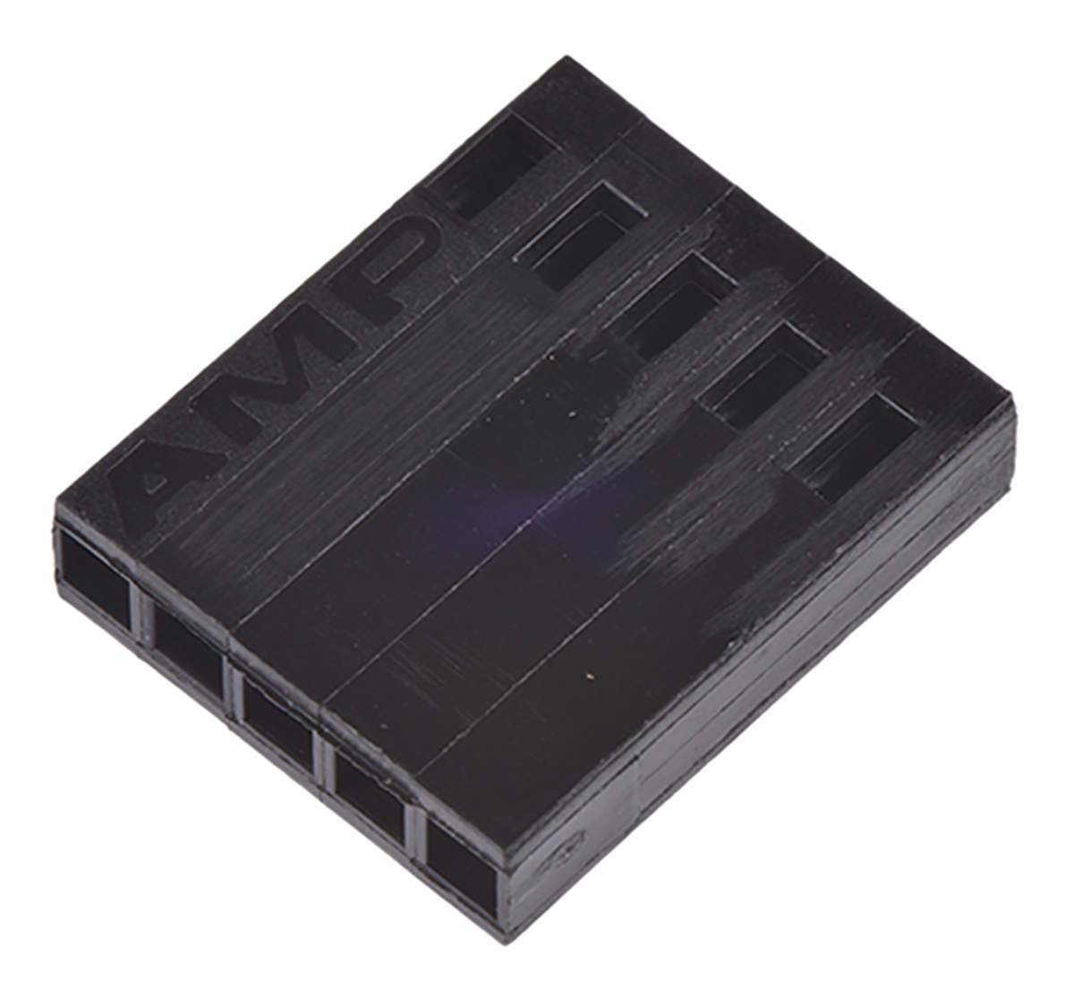 TE Connectivity, AMPMODU MOD IV Female Connector Housing, 2.54mm Pitch, 5 Way, 1 Row