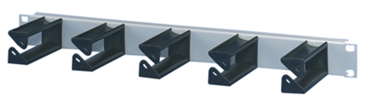 nVent SCHROFF Plastic Cable Management Ring for Use with 19-Inch Cabinet, 5 Rings, 55 x 42mm