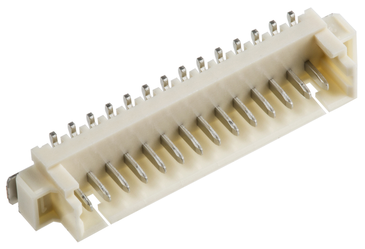 Molex PicoBlade Series Straight Surface PCB Header, 14 Contact(s), 1.25 mm Pitch, 1 Row, Shrouded