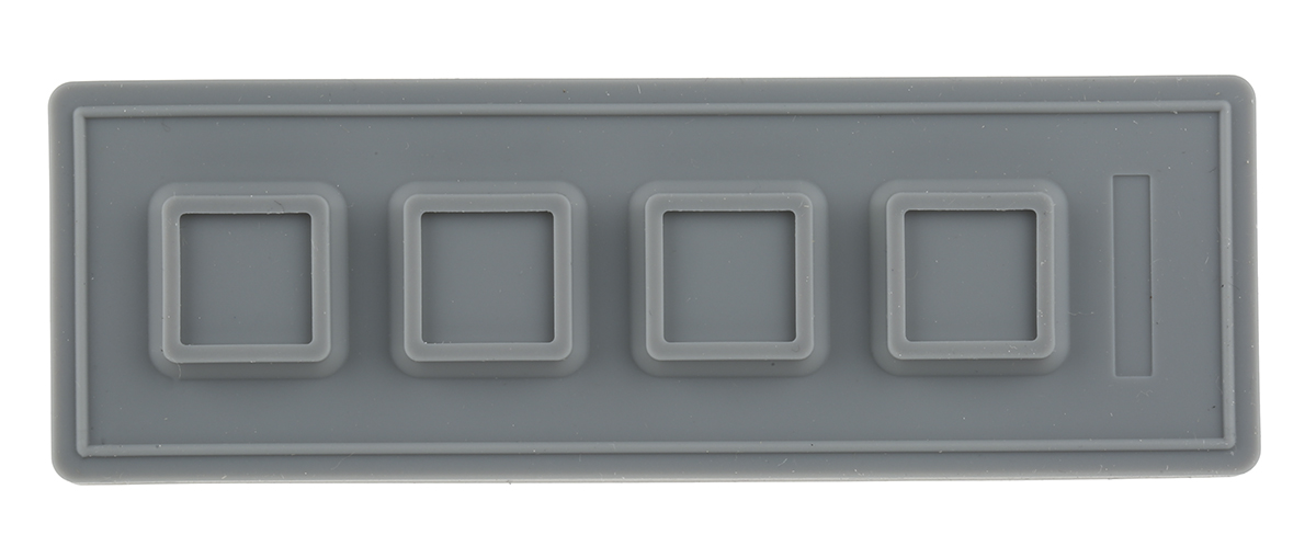 Storm IP67 4 Key Aluminium Keypad