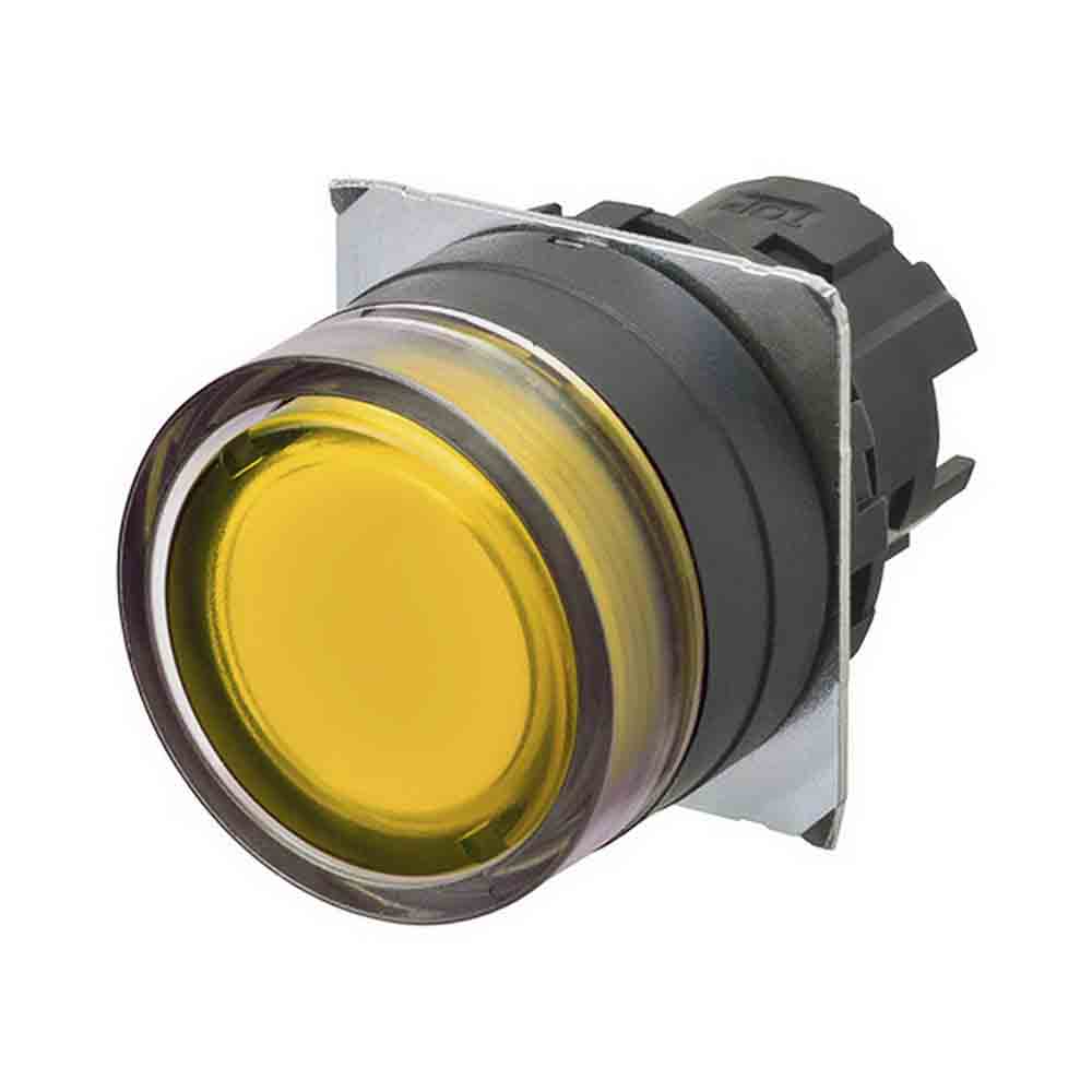 Omron Push Button Switch, Momentary, IP66