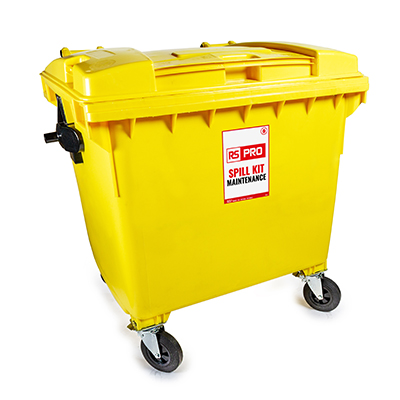 RS PRO 1000L Acid Resistant, Alkali Resistant, Chemical Resistant Spill Kit