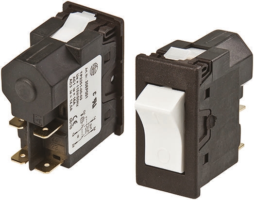 APEM DPST Rocker Switch Panel Mount