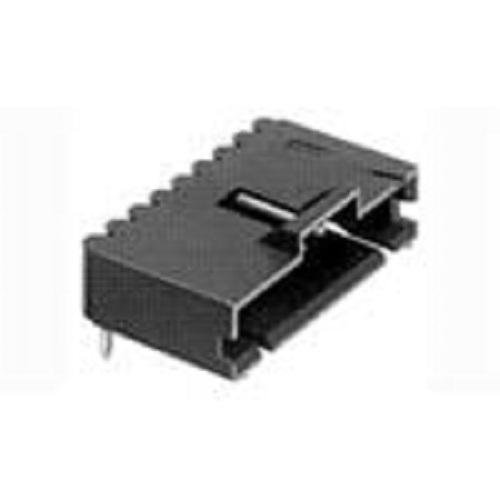 TE Connectivity AMPMODU MTE Series Right Angle Board PCB Header, 4 Contact(s), 2.54 mm Pitch, 1 Row, Shrouded