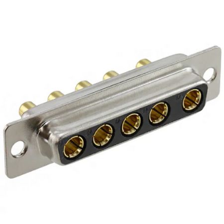 Norcomp 681M 5 Way Panel Mount D-sub Connector Socket, 2.77mm Pitch