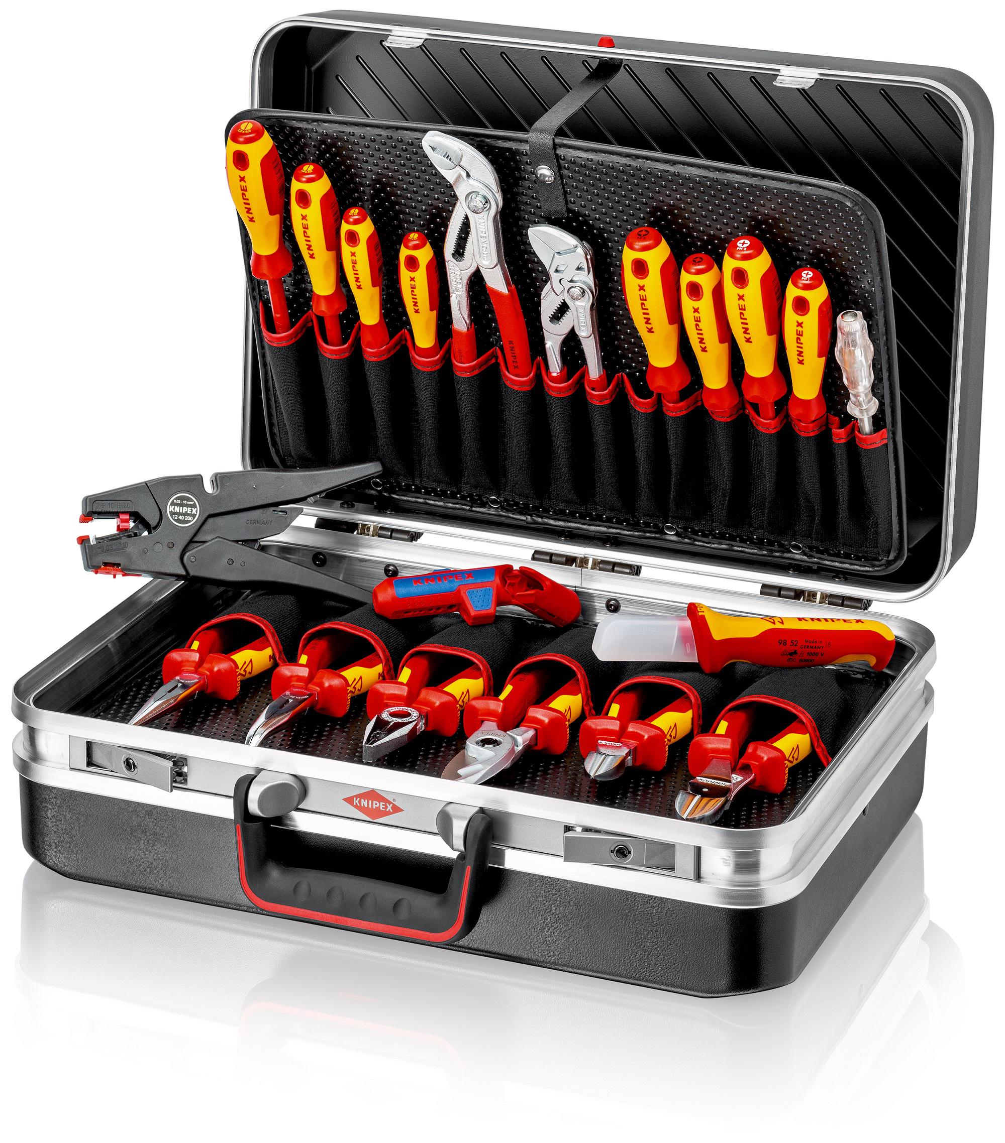 Knipex Vision24 ABS, Aluminium Tool Case, 480 x 370 x 80mm