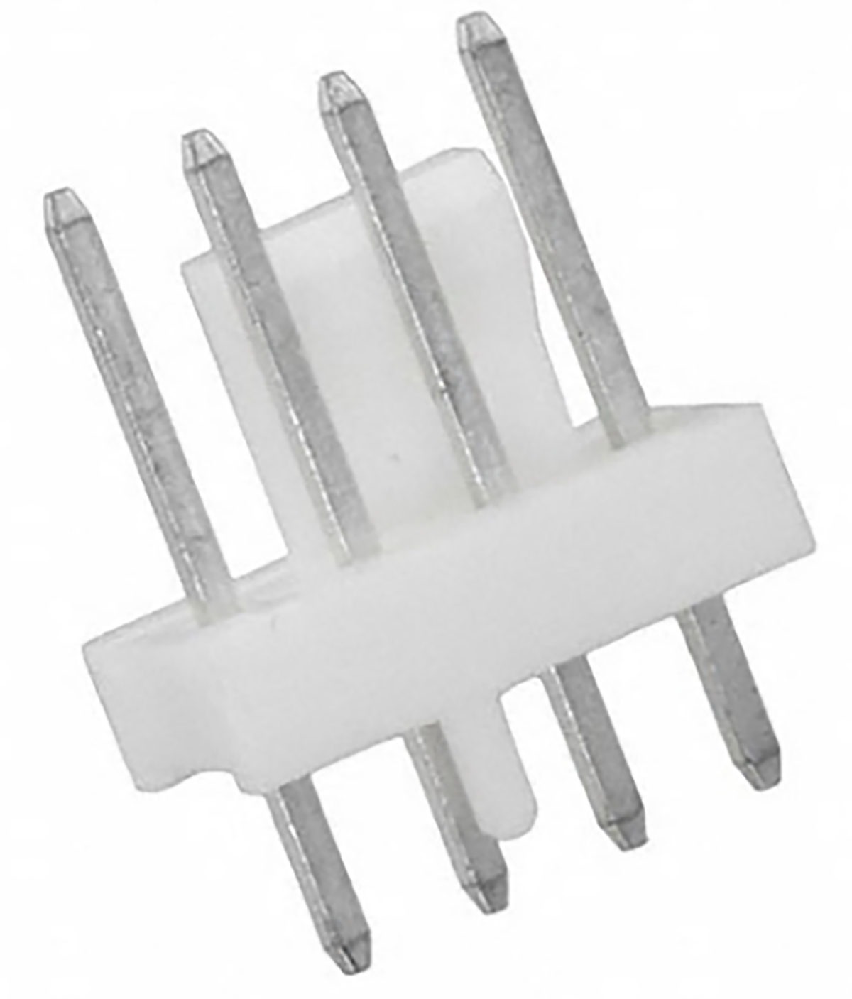 Molex KK 254 Series Straight Through Hole Pin Header, 4 Contact(s), 2.54 mm Pitch, 1 Row, Unshrouded