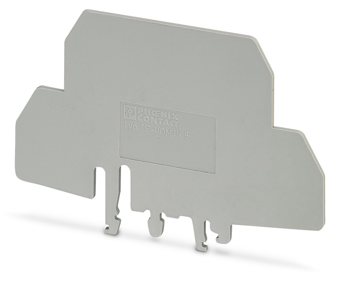 Phoenix Contact TP-UDMTK 5 Series Separating Plate for Use with DIN Rail Terminal Blocks