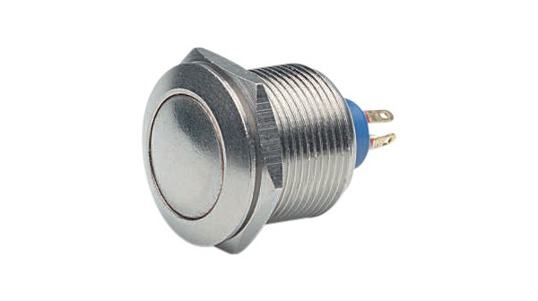 APEM AV Series Series Push Button Switch, Panel Mount, 15.00mm Cutout, Double Pole, 48V dc