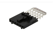 Molex SL Series Right Angle Surface PCB Header, 4 Contact(s), 2.54 mm Pitch, 1 Row, Shrouded
