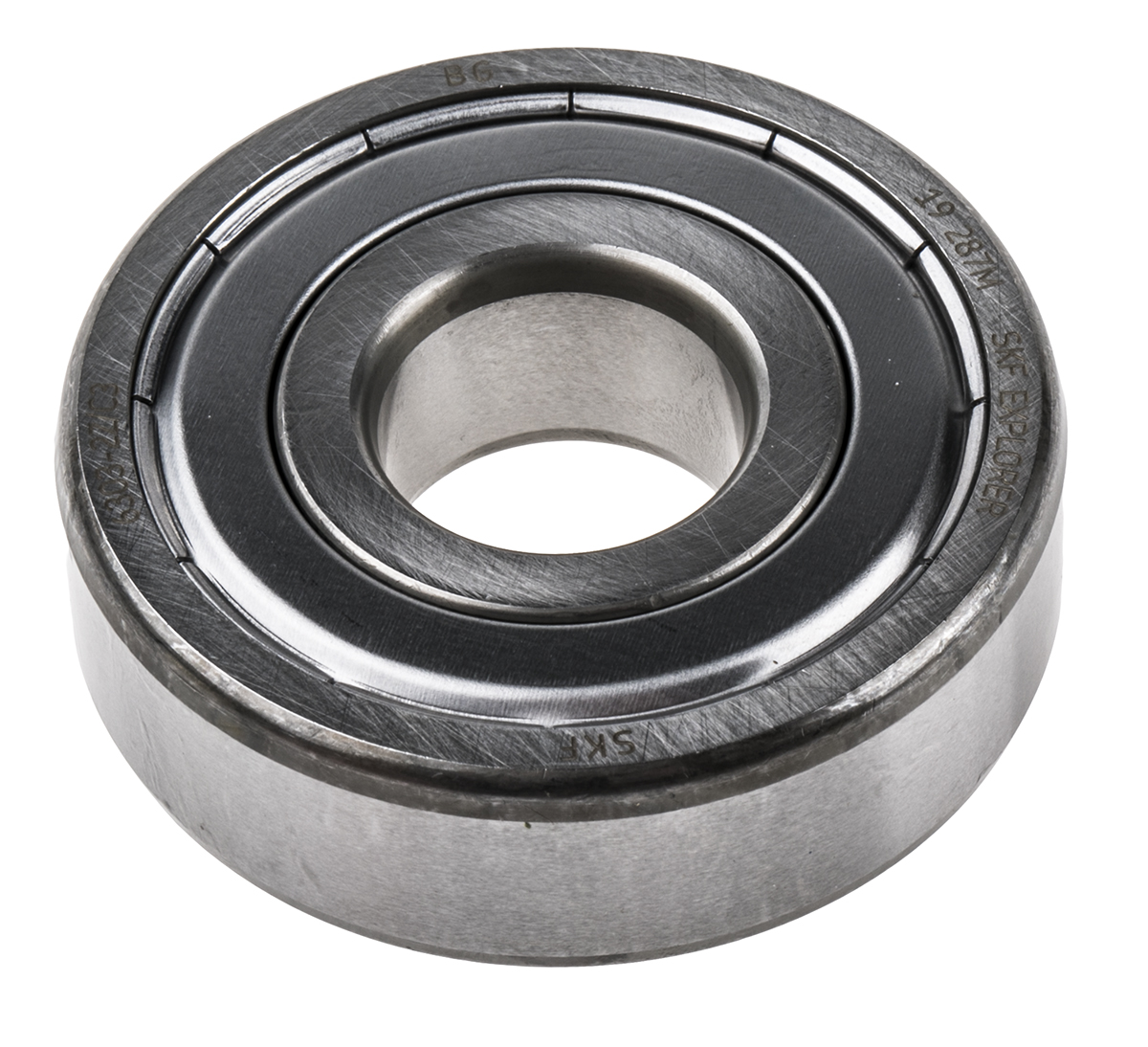 SKF 6303-2Z/C3 1 Row Ball Bearing - 17 mm ID, 47 mm OD