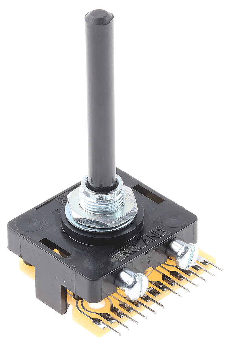 Lorlin, 5 Position SPST Rotary Switch, 500 mA @ 250 V, Through Hole