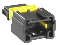 Molex, NSCC Automotive Connector Plug Black Cable Mount 2 Way, Crimp Termination 98822-1021
