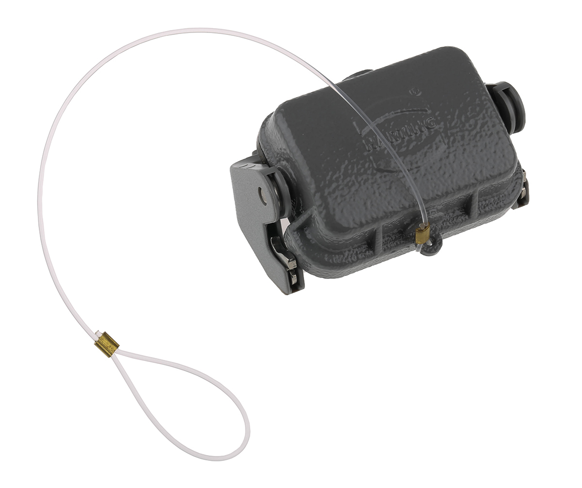 Harting Protective Cover, Han B Series Thread Size PG13.5, For Use With Heavy Duty Power Connectors