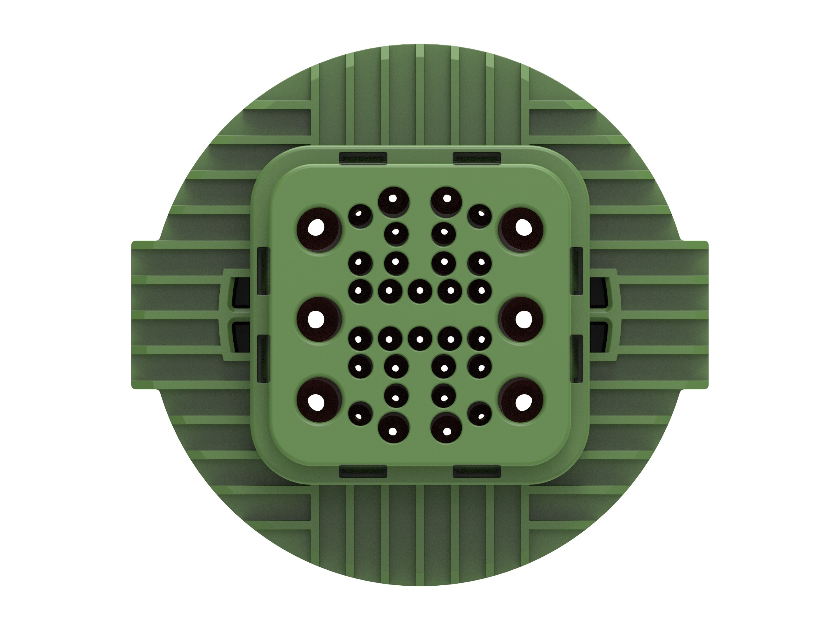 TE Connectivity, DEUTSCH NTSEAL Automotive Connector Green Cable Mount 36 Way 1-2445860-3