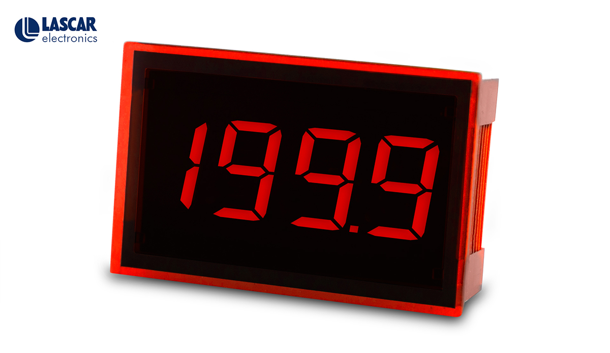 Lascar Digital Voltmeter DC, LED Display 3.5-Digits 0.1 %
