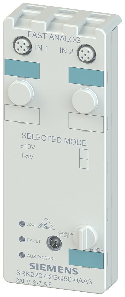Siemens AS-I K60 Series Analog I/O Module for Use with Field Work, Analog