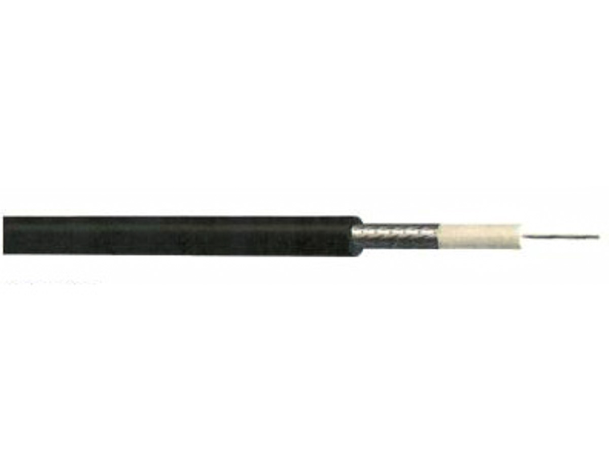 RS PRO Screened, 500 m 50 Ω Black