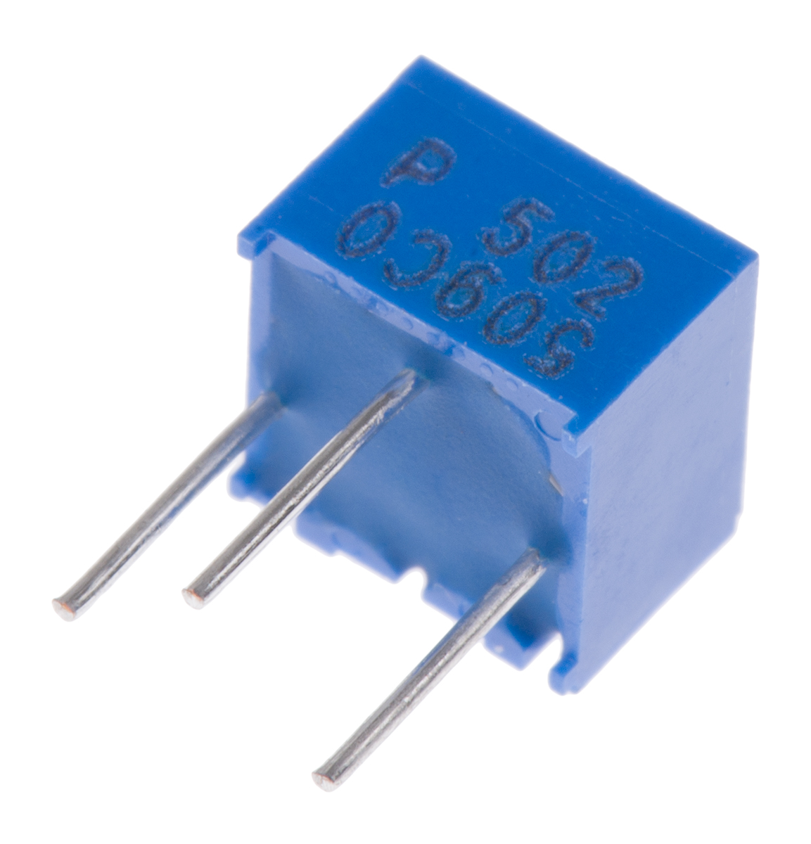 5kΩ, Through Hole Trimmer Potentiometer 0.5W Top Adjust Bourns, 3362