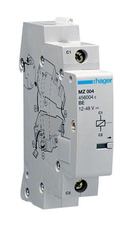 Hager Shunt Release, DIN Rail Mount MZ