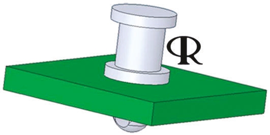 Essentra Nylon Push Spacer for 2.54mm PCB Hole