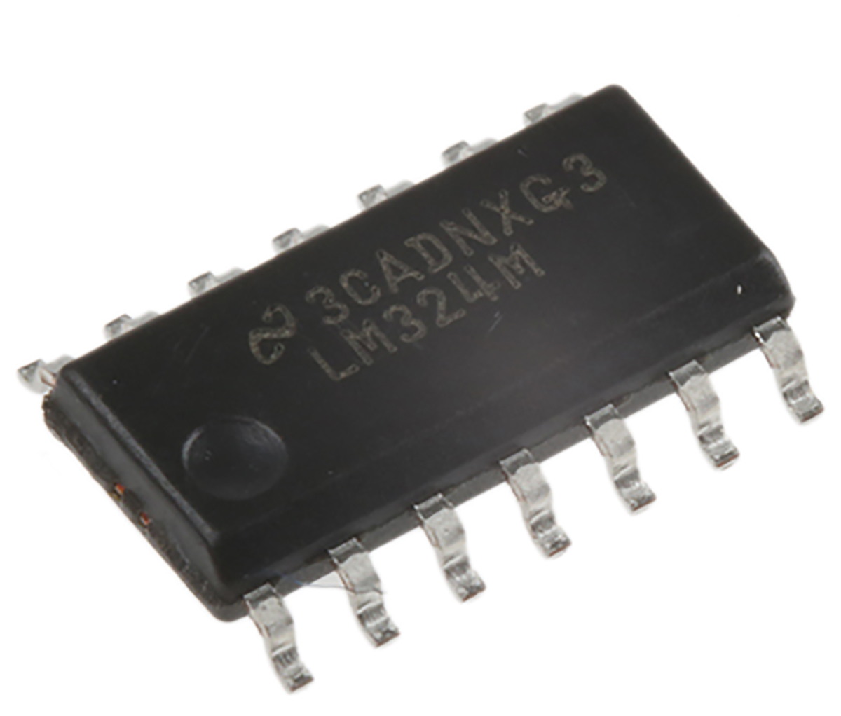 LM324M/NOPB Texas Instruments, Operational Amplifier, 1 MHz, 14-Pin 32 V SOIC