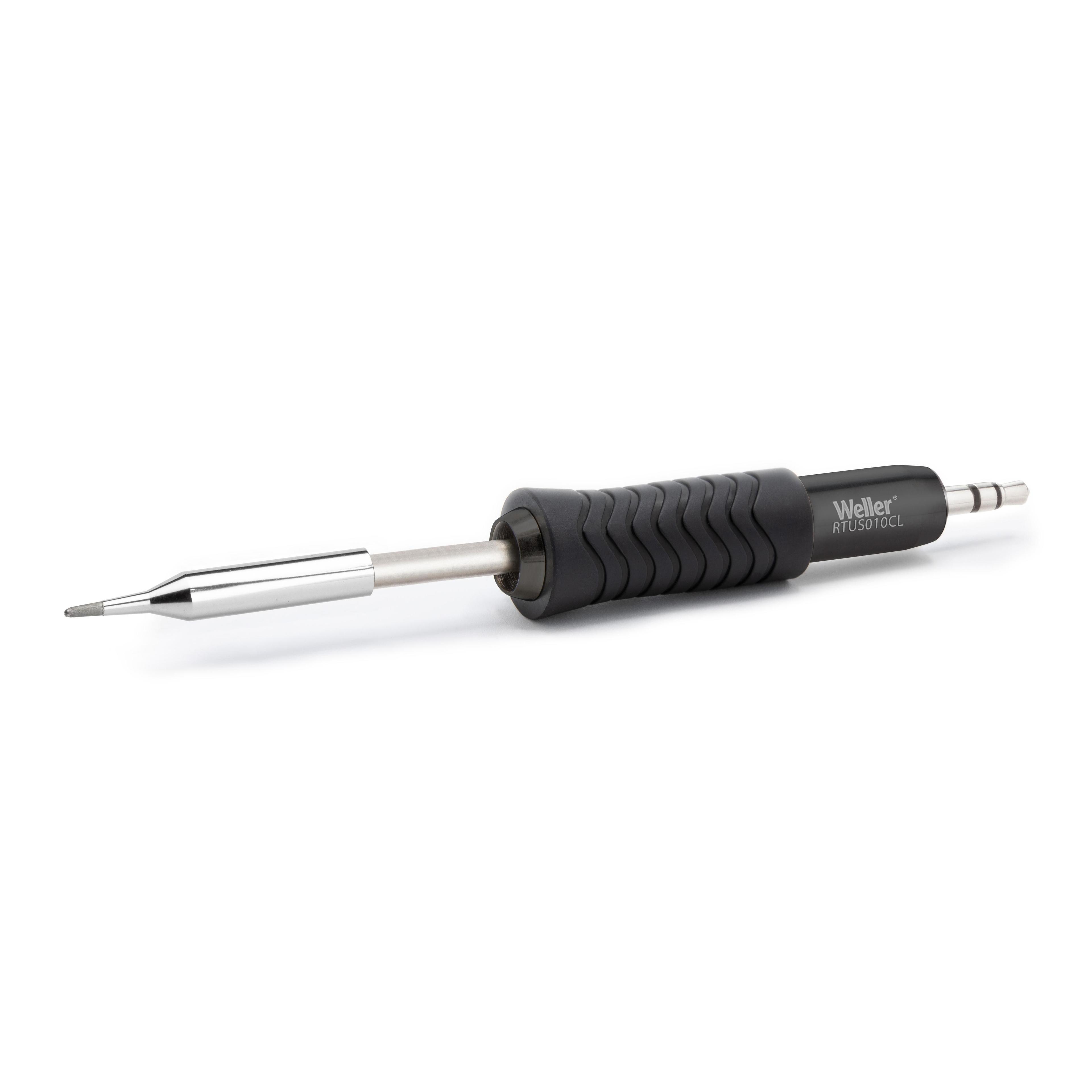 Weller RTUS 010 C L MS 1 mm Conical Soldering Iron Tip for use with WXUPS-MS (Smart) Soldering Iron