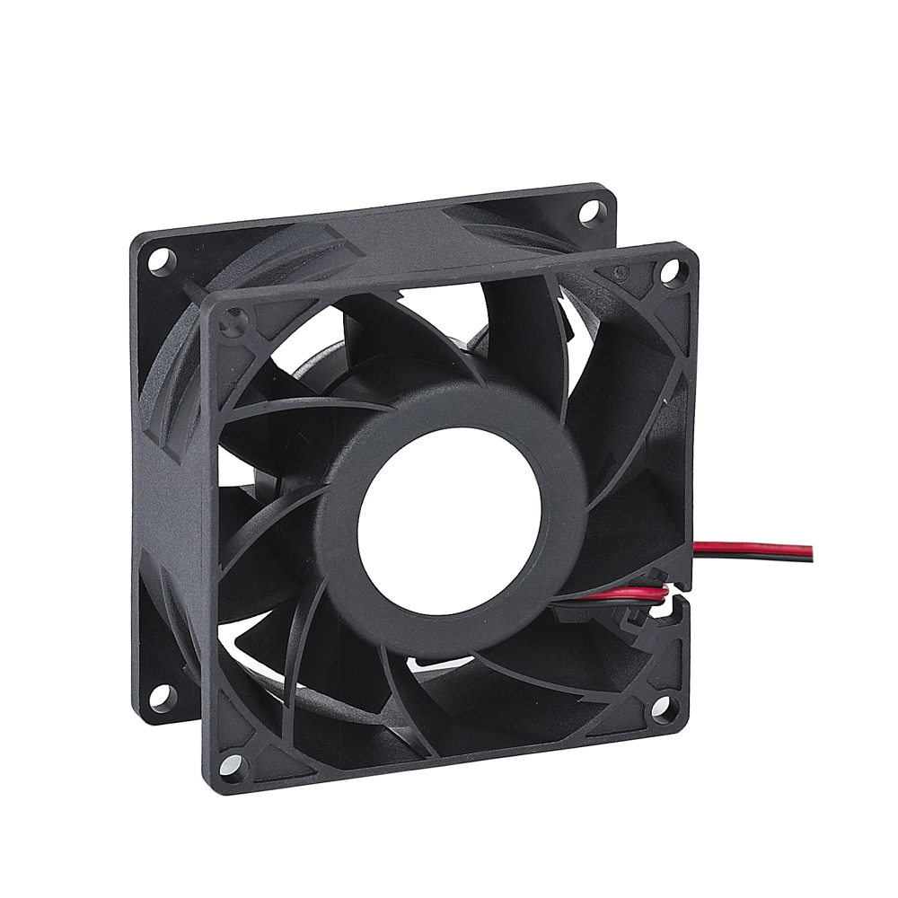 RS PRO Axial Fan, 24 V dc, DC Operation, 1.38m³/min, 3.12W, 130mA Max, IP20, 80 x 80 x 25mm