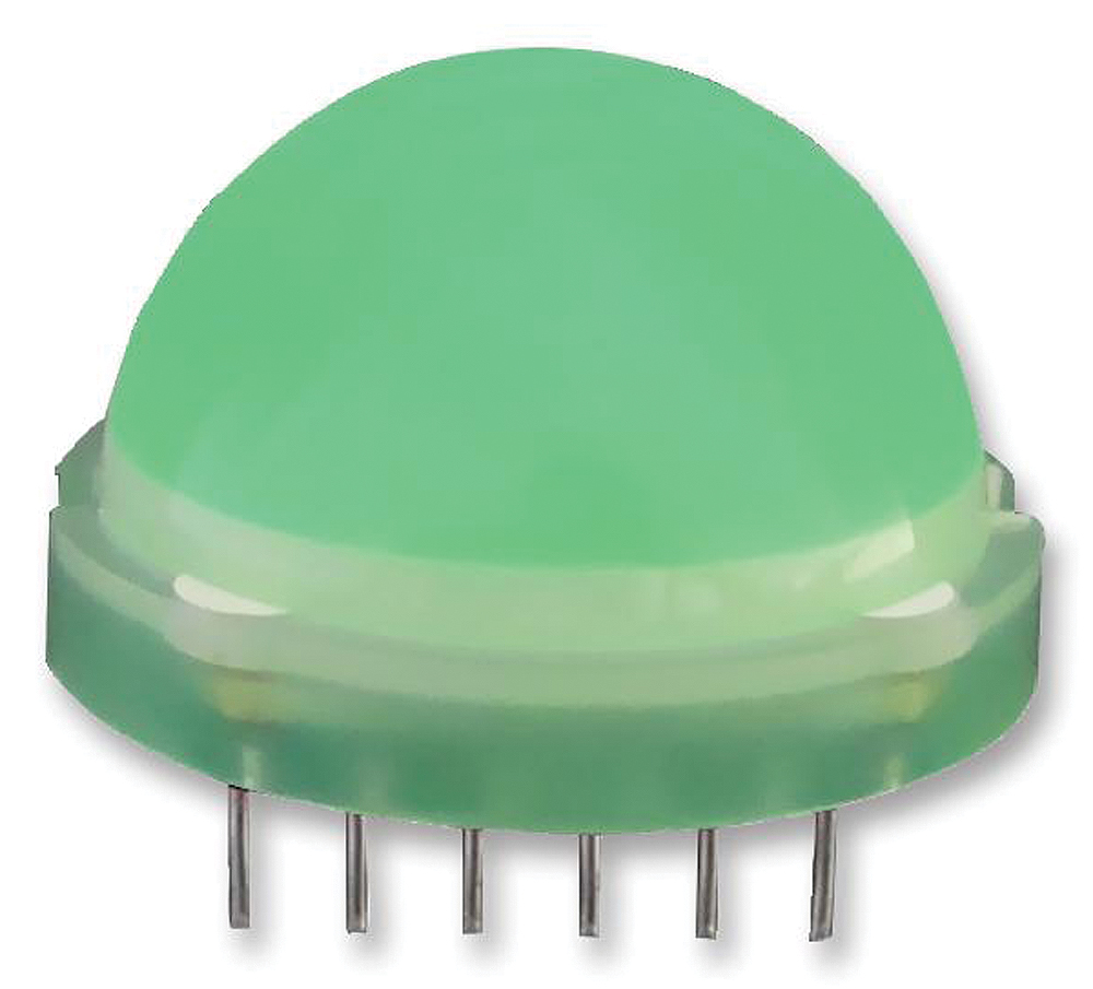 Kingbright6 → 8 V Green LED 20 mm Through Hole, BIG LAMP DLC/6SGD