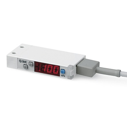 SMC PNP Open Collector 2 Outputs Pressure Switch, M5 x 0.8 -1bar to 10bar